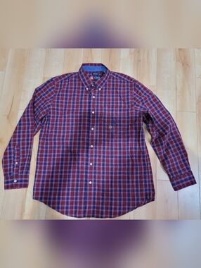 Chaps men's size large button up shirt